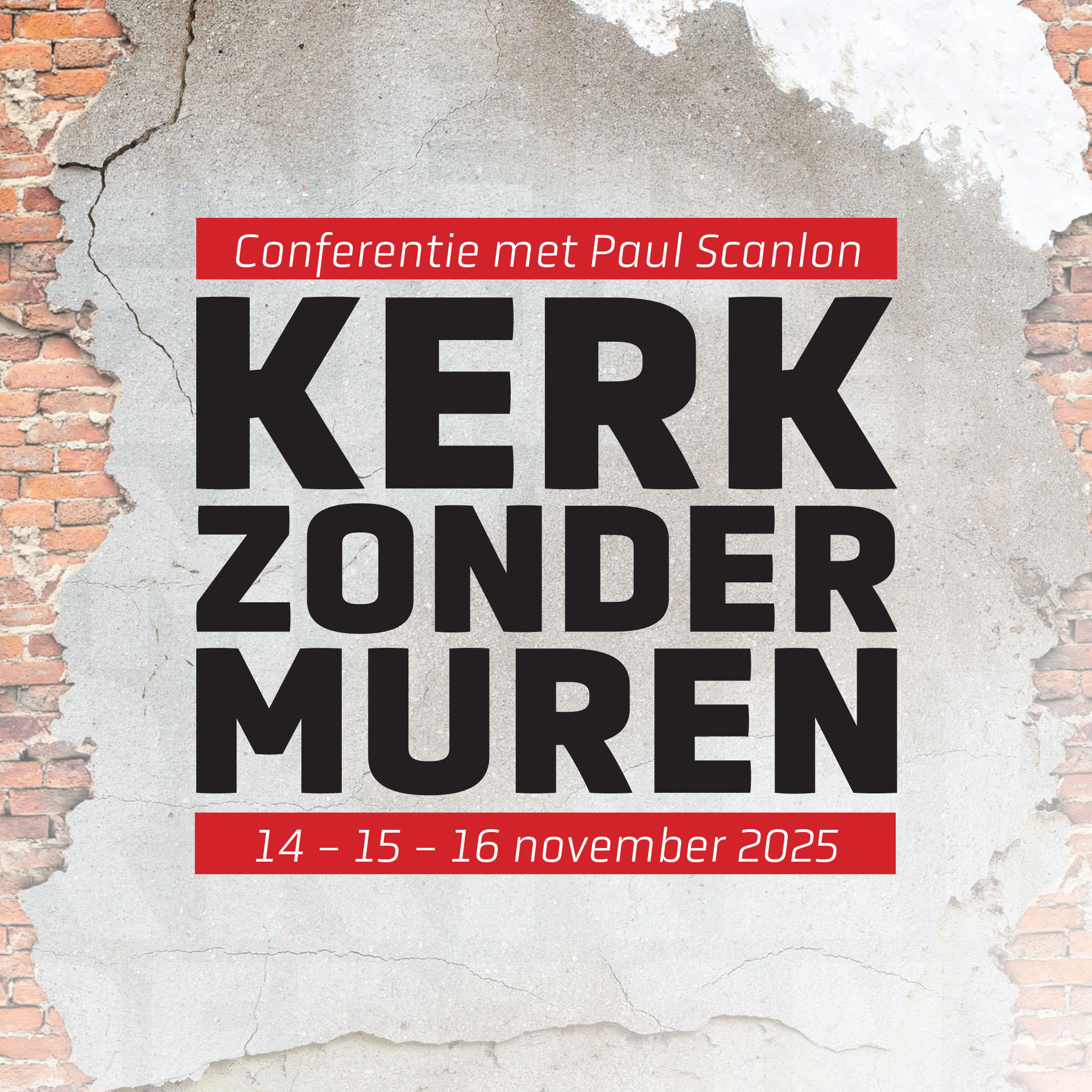 Conferentie Kerk Zonder Muren